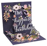 Birthday Wreath<br>Treasures Pop-Up Card